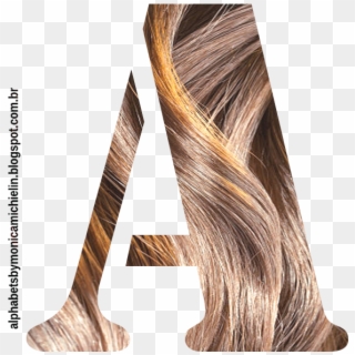 Textura De Cabelo Alfabeto Png - Lace Wig, Transparent Png