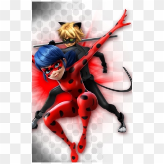 Miraculous Ladybug Images Ladybug And Chat Noir Hd - Ladybug Y Chat Noir Hd, HD Png Download
