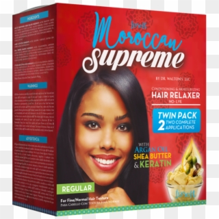 Moroccan Supreme Hair Relaxer W Argan Oil Shea Butter - Supreme Moroccan, HD Png Download