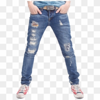 Tattered Jeans, HD Png Download