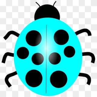 How To Set Use Light Blue Ladybug Svg Vector, HD Png Download