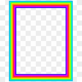 Report Abuse - Rainbow Border Line Transparent, HD Png Download