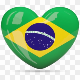 Brazil Flag, Flag Icon, Png Format, Etiquette, Adoption, - Brazil Flag Heart, Transparent Png