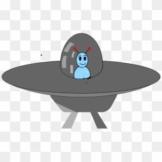 File - Alien Spaceship - Svg Vector - Svg - Scalable Vector Graphics, HD Png Download