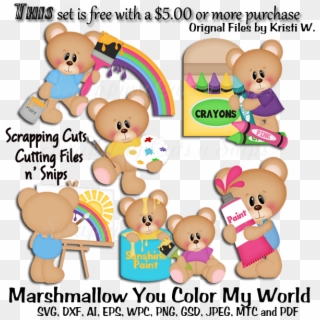 Marshmallow You Color My World Cutting Files - Don T Believe You, HD Png Download