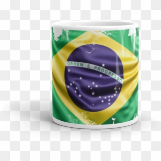 Mug Mondial 2018 Brazil Flag - Iptv Url 2019, HD Png Download