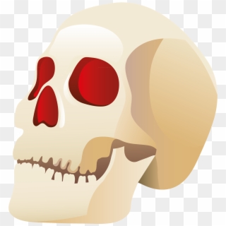 Halloween Skull Clipart - Halloween Clipart Skull, HD Png Download