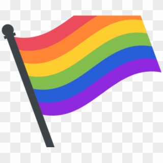 Brazil Flag Clipart Rainbow - Rainbow Flag Emoji Png, Transparent Png