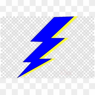 Blue And Yellow Lightning Bolt Clipart Lightning Electricity - Makeup Kit Clip Art, HD Png Download