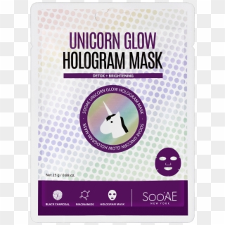 Sooae Unicorn Glow Hologram Mask - Unicorn Glow Hologram Mask, HD Png Download