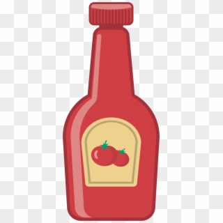 Ketchup Clipart Ketchup Bottle - Clip Art Ketchup Clipart, HD Png Download