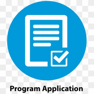 Circle Itps App Icon - Blue Program Icon Png, Transparent Png