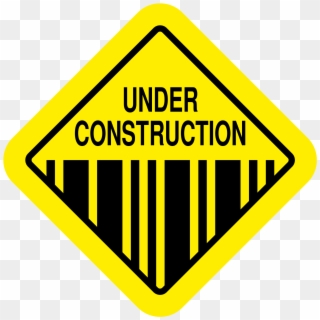 Png Free Download Earthquake Clipart Caution - Under Construction Sign Svg, Transparent Png