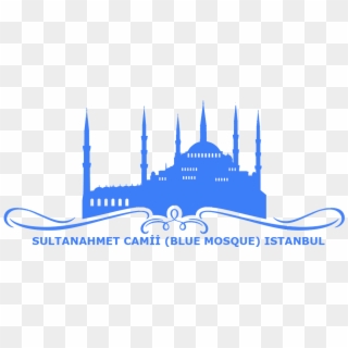 Blue Mosque - Sultanahmet Camii - Blue Mosque Logo, HD Png Download
