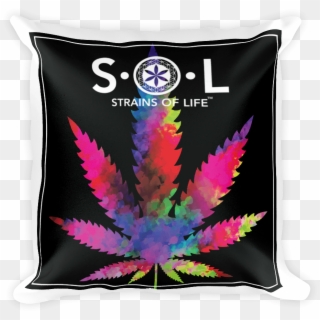 Picture Royalty Free S O L Colors Of Cannabis Square - Illustration, HD Png Download