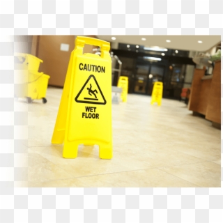 Premises Liability Lawyers - Caution Wet Floor Sign, HD Png Download