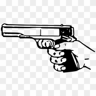 19 Pistol Png Transparent Holding Huge Freebie Download - Gun Clipart, Png Download