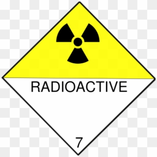 Radiation Warning Symbols - Radioactive Sign, HD Png Download