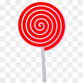 Lollipop To Use Png Images Clipart - Red Lollipop Clipart, Transparent Png