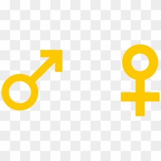 Female Gender Symbol Sign - International Symbol For Male, HD Png Download
