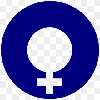 This Free Icons Png Design Of Female Gender Symbol, Transparent Png
