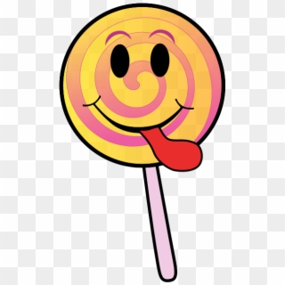 Lollipop Smiley Png, Transparent Png