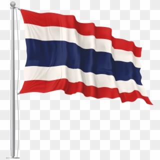 Thailand Waving Flag Png Image, Transparent Png