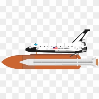 Big Image - Space Shuttle Vectors Png, Transparent Png