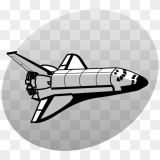 P Space Shuttle Grey - Nasa Space Shuttle Icon, HD Png Download