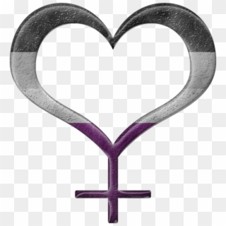 Female Symbol With Heart Meaning, HD Png Download