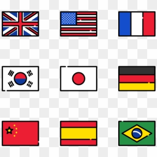 Flags Collection - Flags Icon, HD Png Download