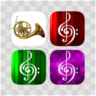 Brass Instruments Flash Cards Plus Trainer 4 - Graphic Design, HD Png Download