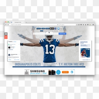 Nfl Indianapolis Colts New Tabby Brand Thunder, Llc - Samsung, HD Png Download