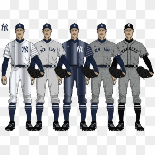 Yankeescollage - Thumb - - Mlb Under Armour Uniforms, HD Png Download