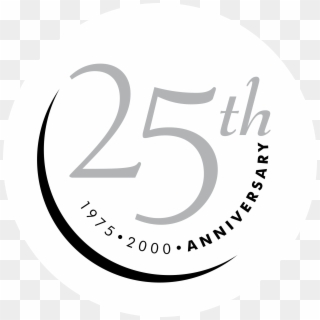25th Anniversary Logo Png Transparent - 25th Anniversary Transparent Logo, Png Download