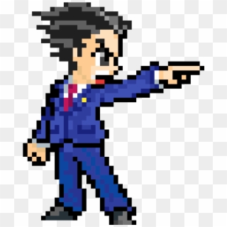 Phoenix Wright - Ace Attorney - Cartoon, HD Png Download