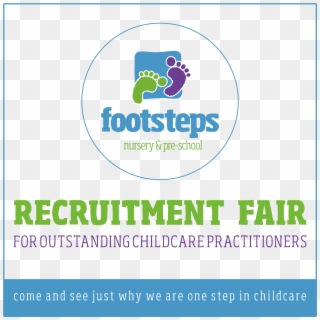 Recruitment Open Evening Footsteps Fazeley & Stratford - Footsteps Nursery, HD Png Download