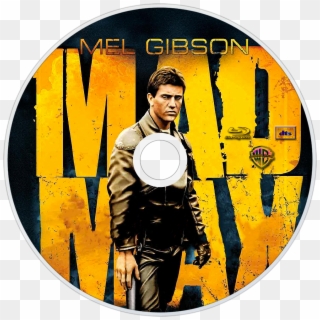 Mad Max Bluray Disc Image - Label Mad Max 1, HD Png Download