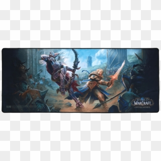 World Of Warcraft Forlorn Victory Gaming Desk Mat - World Of Warcraft Battle For Azeroth, HD Png Download