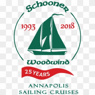25th Anniversary Logo Options Vertical Classic - Sail, HD Png Download