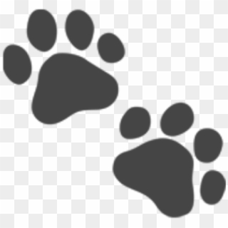 #paws #footsteps #footprints #animals #pets #dog #cat - Paw Print Emoji, HD Png Download