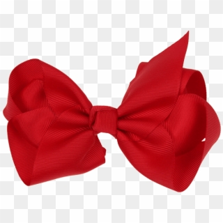 14cm Ribbon Bow - Red Hair Bow Png, Transparent Png