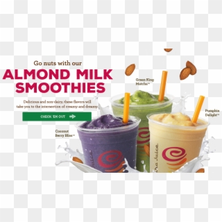 Almond Milk Smoothies Jamba Juice , Png Download, Transparent Png