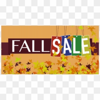 Sale Tags Leaves - Fall Sale Banner, HD Png Download