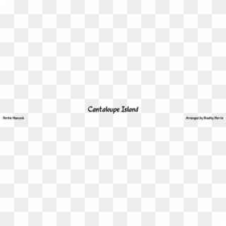 Cantaloupe Island Sheet Music For Clarinet, Piano, - Ivory, HD Png Download