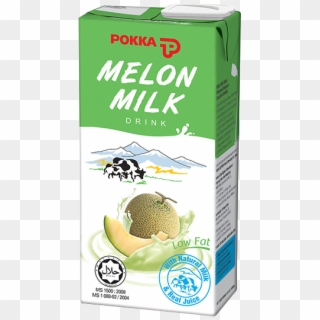 Melon Milk Drink - Pokka Melon Milk 1l, HD Png Download