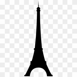 Eiffel Tower Silhouette Png, Transparent Png