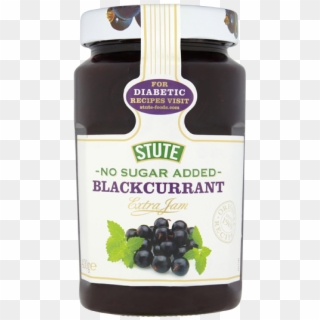 430g - Stute Diabetic Jam Blackcurrant, HD Png Download