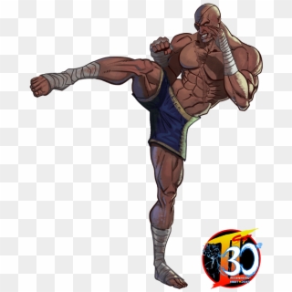 Sagat By Androsm - Sagat Street Fighter, HD Png Download
