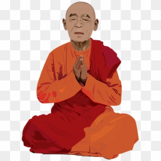 Meditating Png Transparent - Buddhism, Png Download